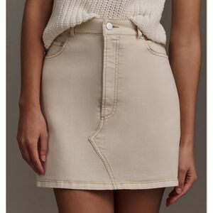 NWT Anthropologie Denim Mini Skirt